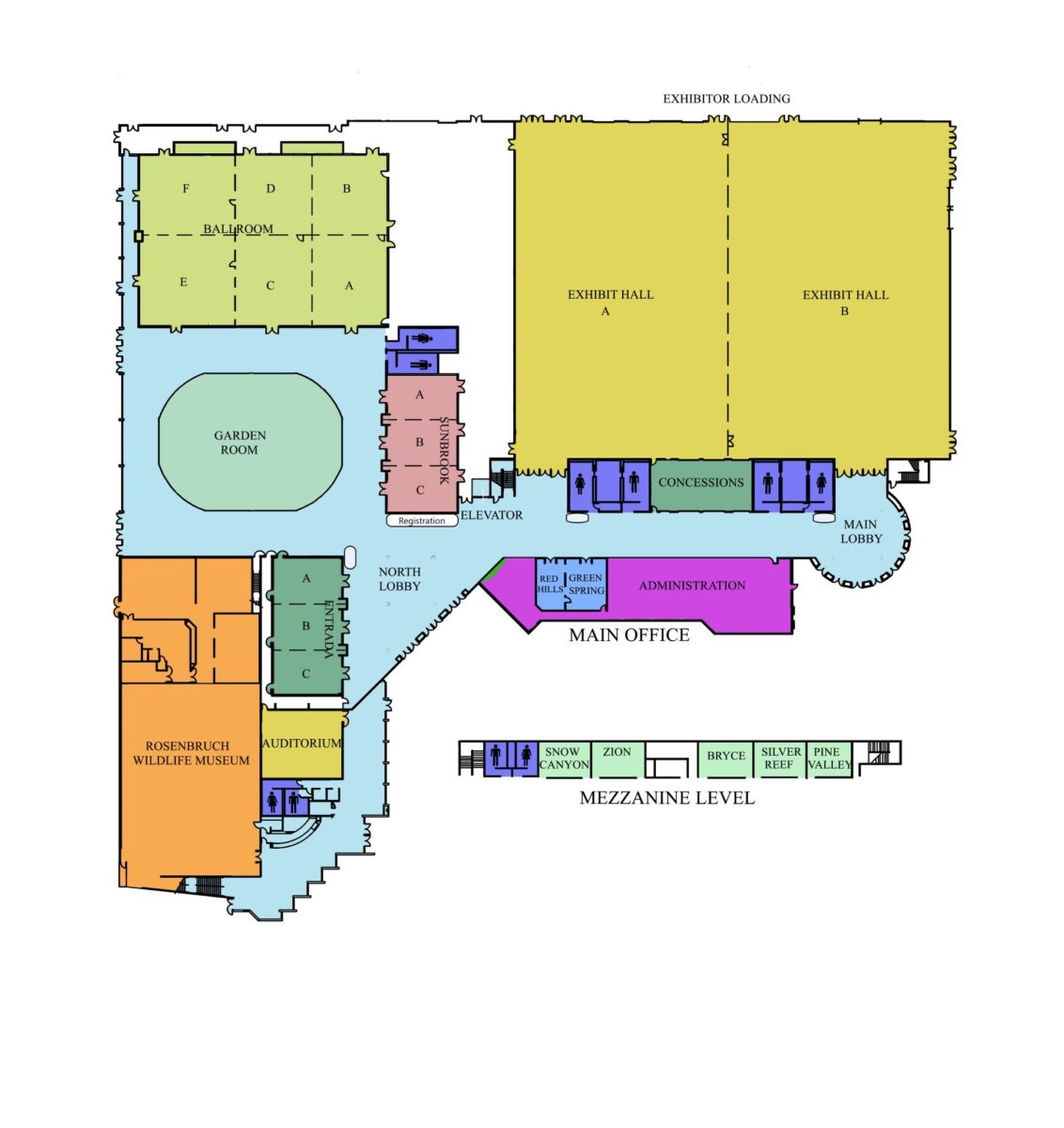 facility-maps-dixie-convention-center