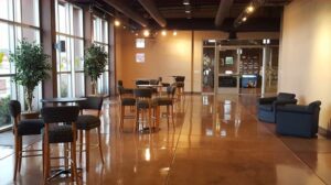 lions den reception space